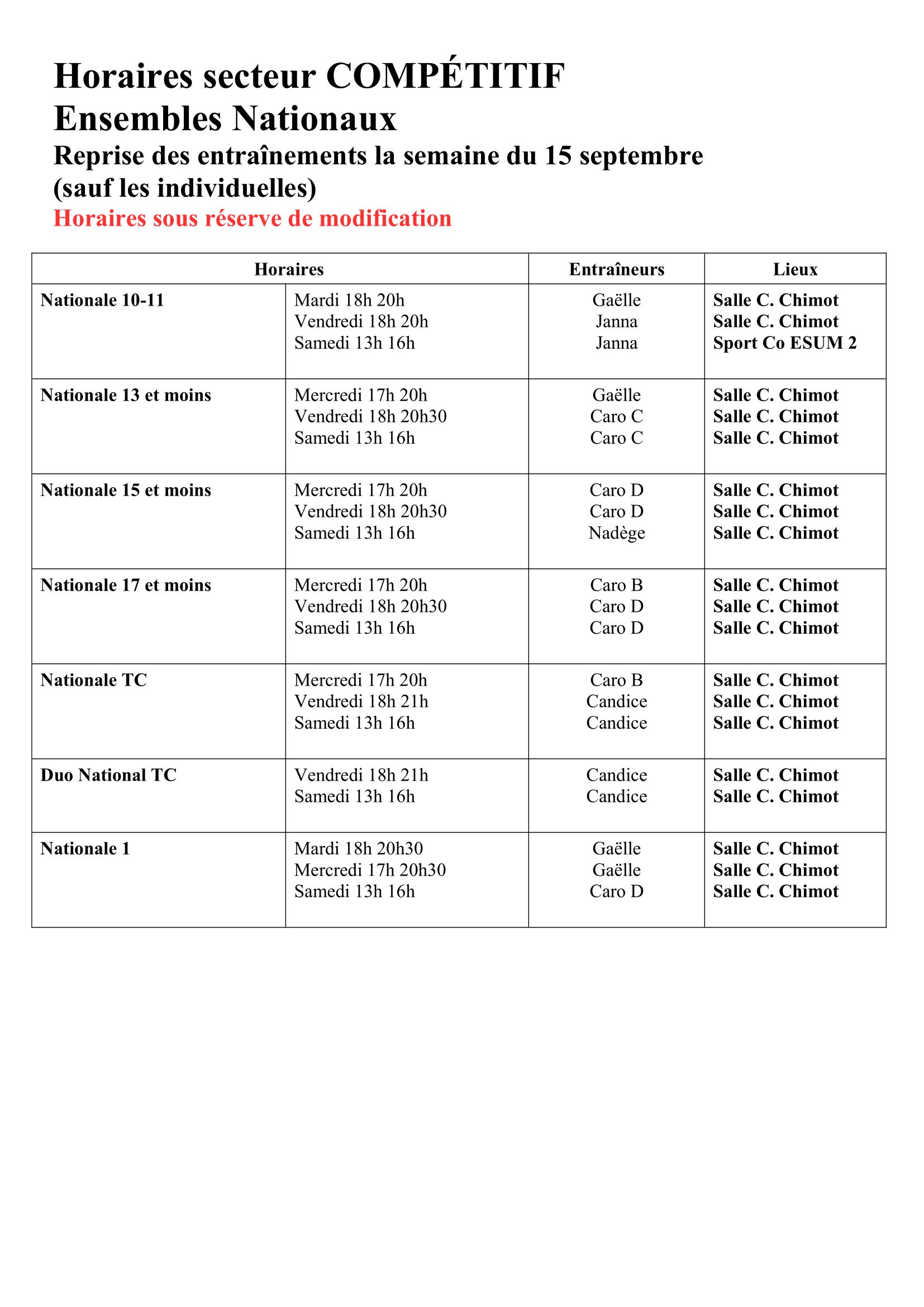 Horaires 2025 2026 VARS LM(1)-3